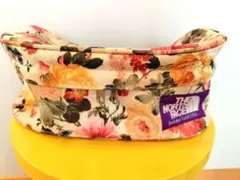 THE NORTH FACE 花柄ボディバッグ　パープルレーベル