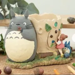 ジブリ トトロ ねこばす プランター ネコバス となりのトトロ プランター にんまりネコバス | どんぐり共和国そらの
