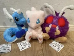 ポケットモンスター　やさしいきもちぬいぐるみ　3種コンプセット