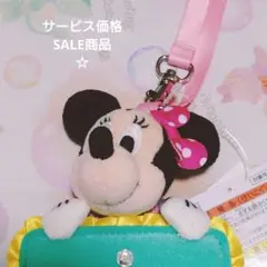 【サービス価格】♡ミニー♡　カードホルダー　ディズニーリゾート
