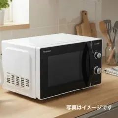 TOSHIBA 単機能電子レンジ ER-M17Y (W) 本体 - メルカリ