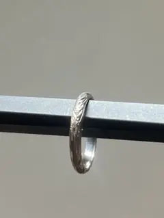 美品★ハワイアンジュエリー　ピンキーリングシルバー925★2.5号