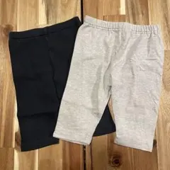 西松屋　ベビーレギンス 2枚セット 80cm