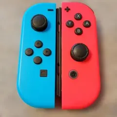 【美品純正完動品】任天堂Joy-Conコントローラー 青赤㉓