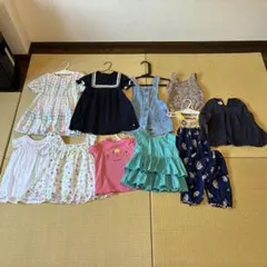 子供夏服 まとめ売り 2歳女の子 11点のサムネイル