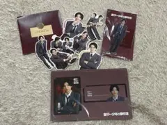 なにわ男子 道枝駿佑 金田一少年の事件簿 アクスタ、カードセット、ステッカー