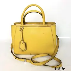 FENDI フェンディ プチトゥージュール 2WAY ハンドバッグ レザーのサムネイル