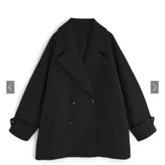 GRL フェイクウールオーバーピーコート [ze674]