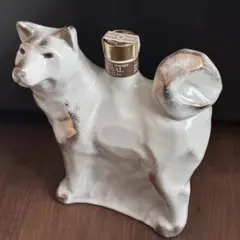 希少レトロ.陶器ボトル 虎 親子 ウイスキー特級従価(旧ボトル) - メルカリ