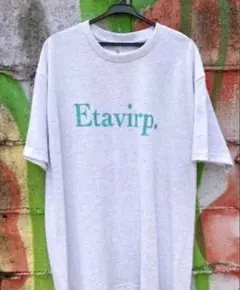 Etavirp Logo T-Shirt Ash Aqua エタヴァープ　Lのサムネイル