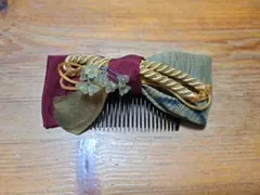 和装 リボン型髪飾り