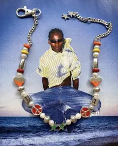 メンズハートネックレス