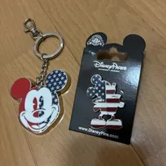 カリフォルニアディズニー】ミッキーのキーホルダー - メルカリ