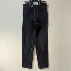 zucca ダークグレー ストレートデニム