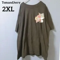 トムアンドジェリー Ｔシャツ クルーネック 半袖 ビッグサイズ キャラクターのサムネイル