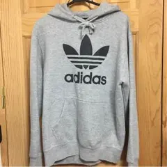adidas originals パーカー グレー