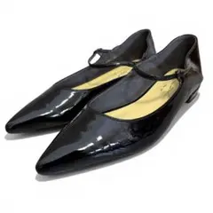【極美品】LE TALON■ポインテッドトゥ■メリージェーン■エナメル■パンプス