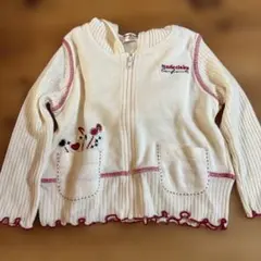 marie claire フード付きカーディガン