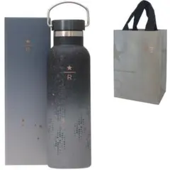 スターバックス リザーブ サクラ2026 ステンレスボトル ブルーグレー 紙袋