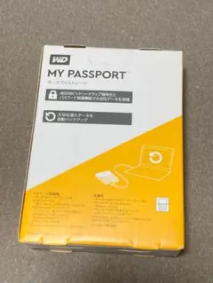 WD ポータブルHDD 4TB USB3.0 　WDBYFT0040BWT