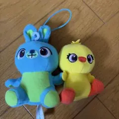 トイ・ストーリー ダッキー＆バニー ぬいぐるみ