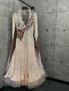 社交ダンススカート デモ用ドレス　Ｓ〜M