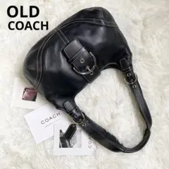極美品 vintage coach old archive y2k black