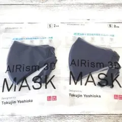 新品未開封 ユニクロ エアリズム 3Dマスク ネイビー L 2枚組 - メルカリ