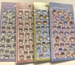 [国内正規品]ちいかわ　第二弾ボンボンドロップシール4種セット　モモンガ　カニ