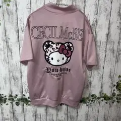 ハローキティ　キティちゃんセシルマクビーコラボジャージ半袖CECIL McBEE