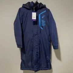 [新品] asics ジュニア　中綿　ベンチコート　130のサムネイル