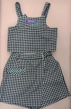 JENNI ギンガムチェック セットアップ