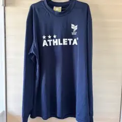 ATHLETA ネイビー 長袖シャツ
