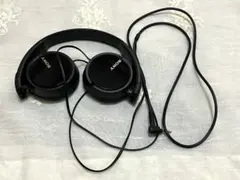SONY MDR-ZX110 ブラック 有線ヘッドフォン - メルカリ
