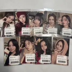 TWICE オンラインくじ ステッカー コンプリート コンプセット トレカ