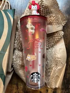 スターバックス コールドカップタンブラーキャット710ml2026 バレンタイン