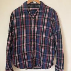 Johnbullネルシャツ ジョンブル Mサイズ チェックシャツ 長袖のサムネイル