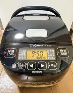 美品】象印 炊飯器 NL-BX05 3合炊き 黒厚釜 極め炊き 2024年製 - メルカリ