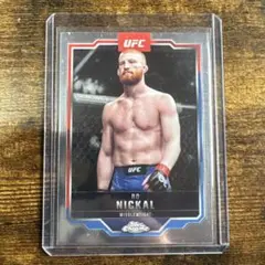 Bo Nickal Topps Chrome Base Card