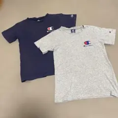 Champion Tシャツ 2枚セット ネイビー グレー