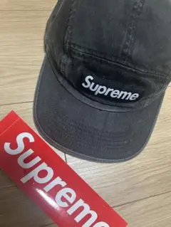 Supreme Washed Chino Twill Camp Cap 25ss