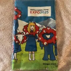最安値‼️新品‼️ミャクミャク ハイジ コラボ☆ミニタオル3枚セット×2 