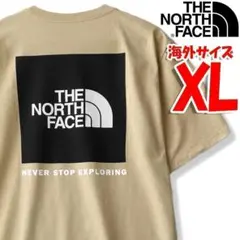 ノースフェイス 半袖 Tシャツ メンズ 海外XL 日本3L相当 ベージュ bx