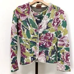 MISSONI パターン長袖カーディガン リバーシブル - メルカリ