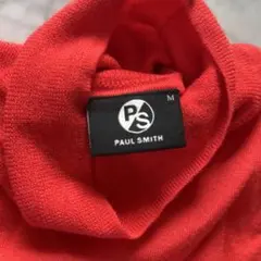 PAUL SMITH レッド タートルネック Mのサムネイル