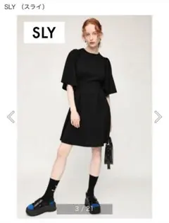 SLY☆ WAIST TUCKED MINI ワンピース (1)のサムネイル