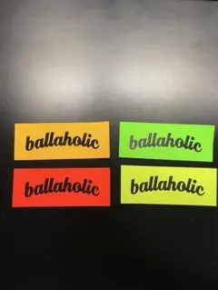 ballaholic ステッカーセット 4色 4枚