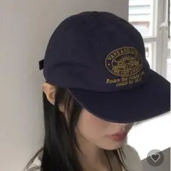 wonderwonderネイビー ベースボールキャップ