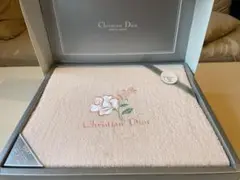Christian Dior シングル　タオルシーツ　ピンク