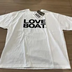 LOVE BOAT ロゴプリント Tシャツ ホワイト　ラブボート　L 新品のサムネイル